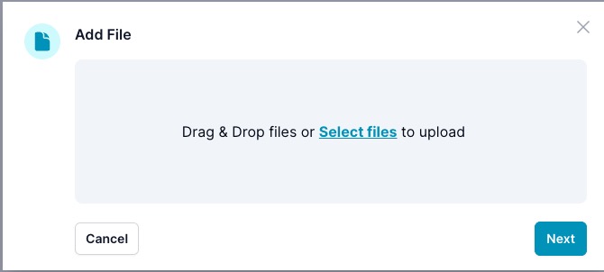 adding a file