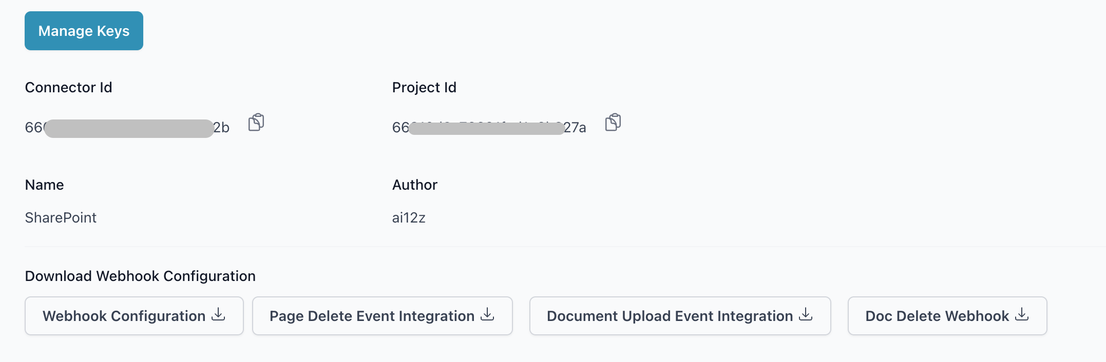 ai12z Sitecore Connector