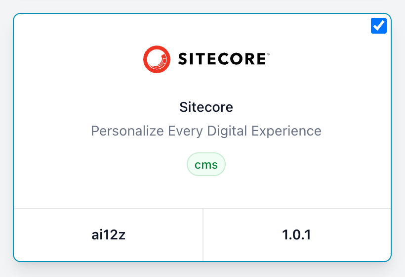 ai12z Sitecore Connector
