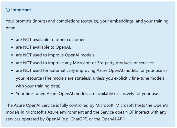 azure openAI