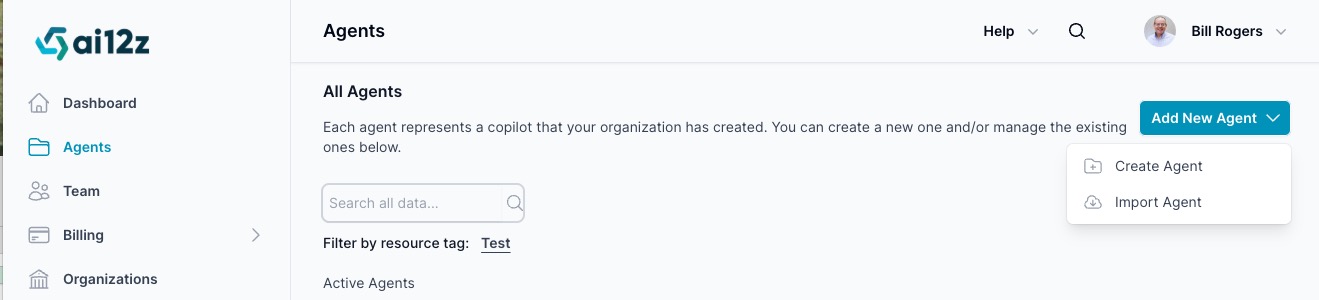 create an agent