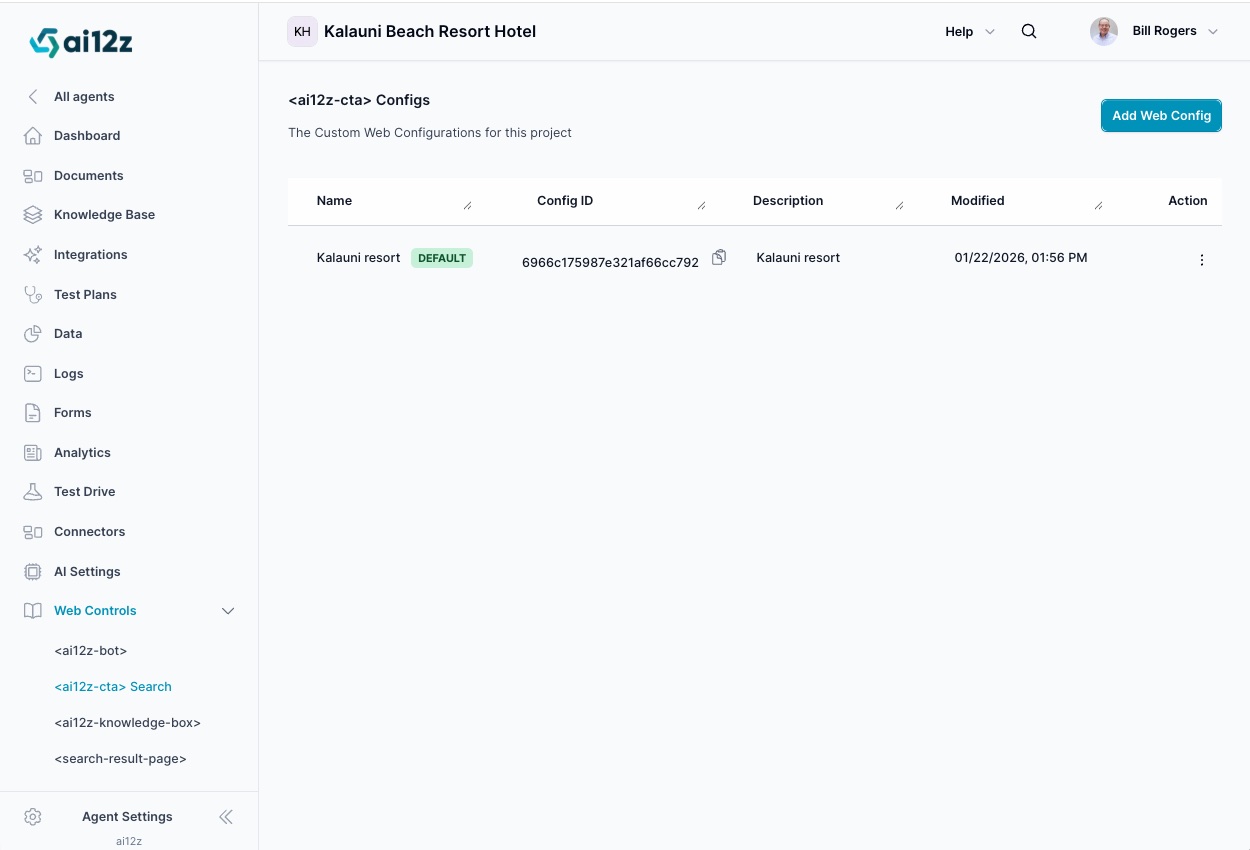 Create Web Configuration