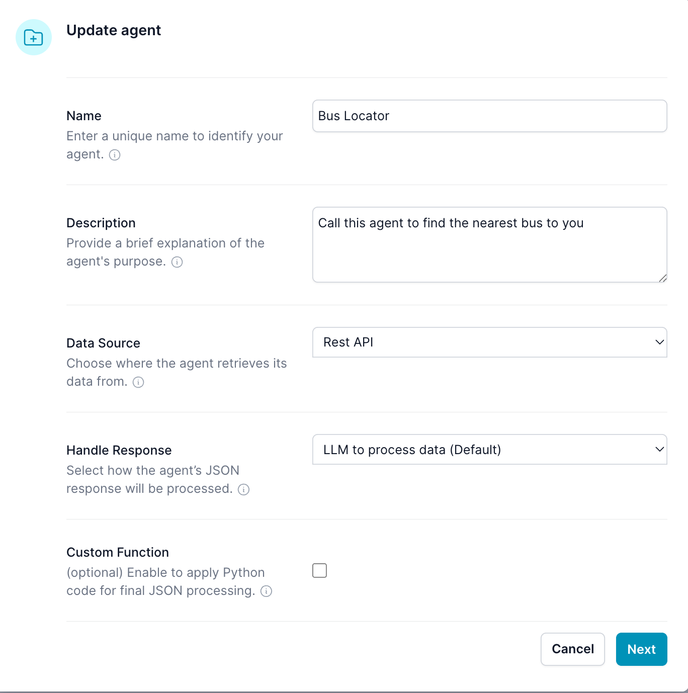 Geo Agent Properties