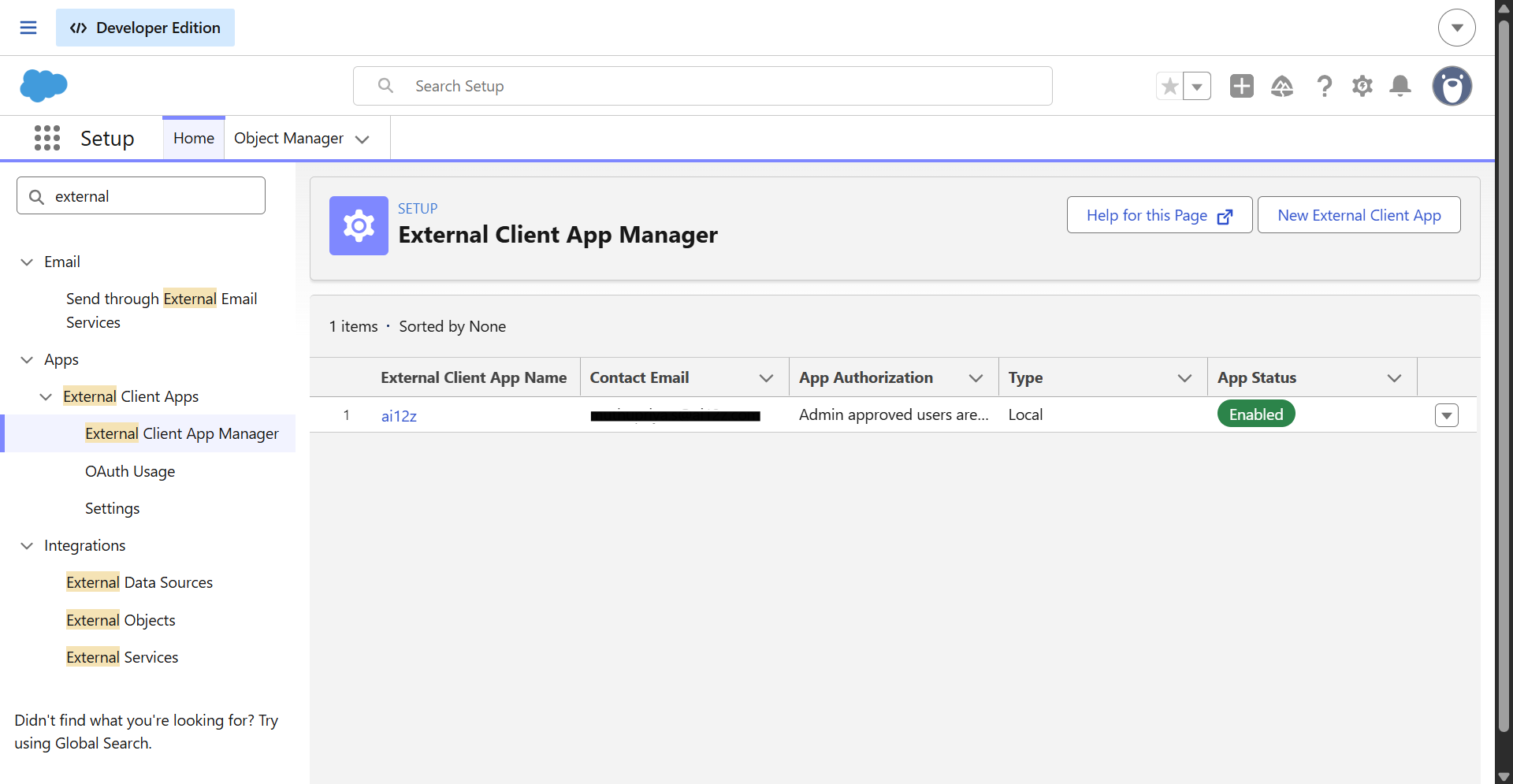 Salesforce knowledge external app set up