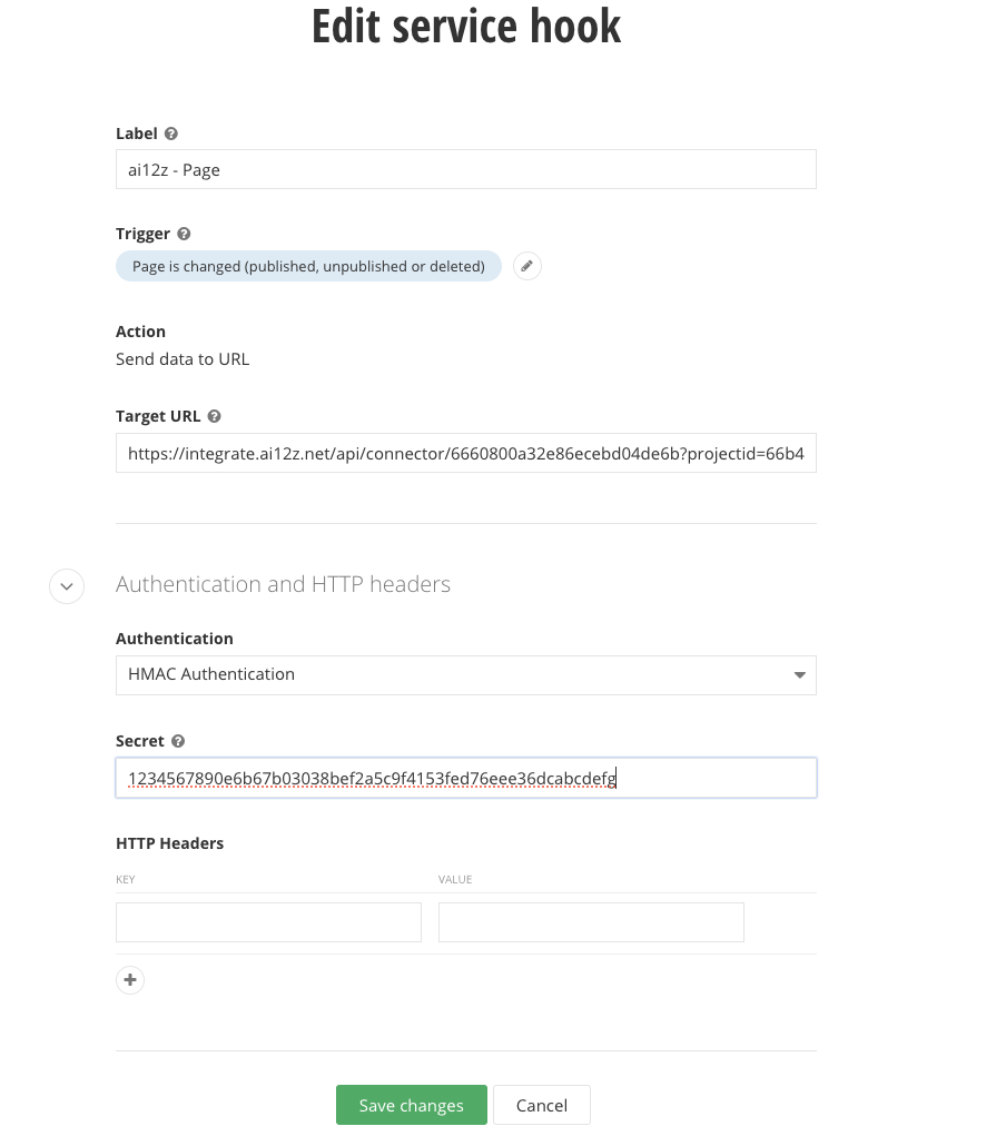 Sitefinity Service Hook