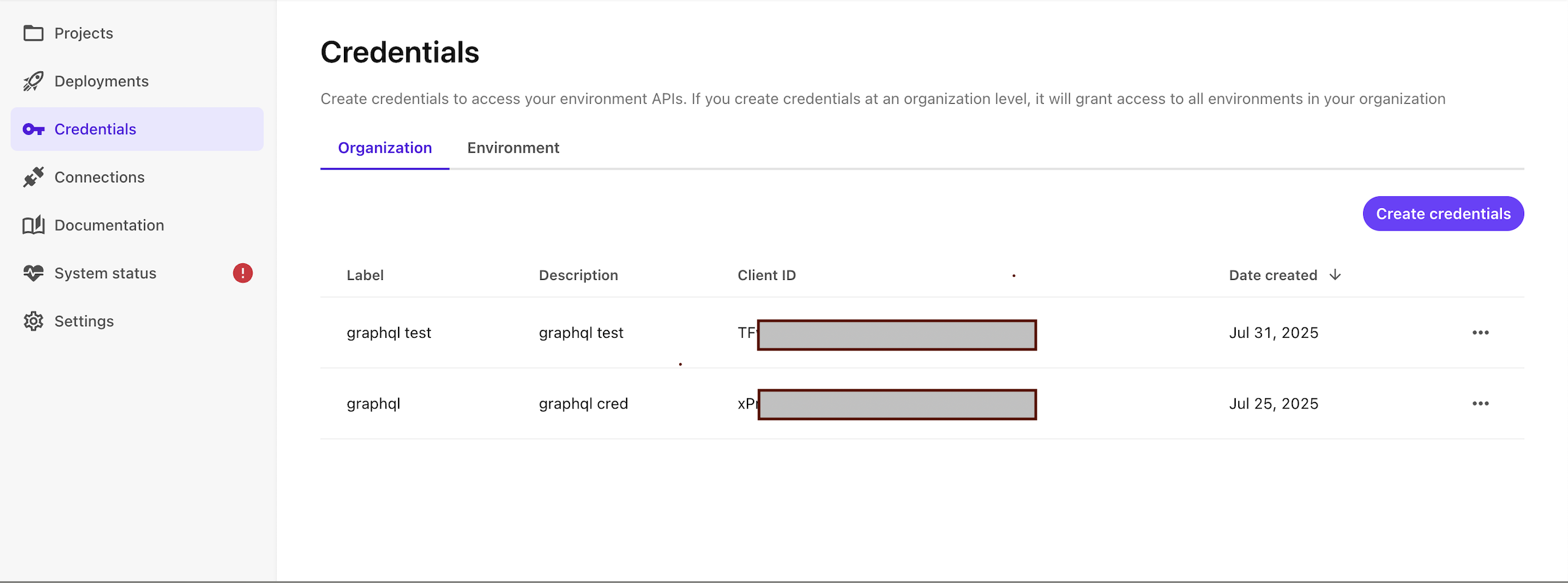 ai12z Sitecore Connector-Credentials