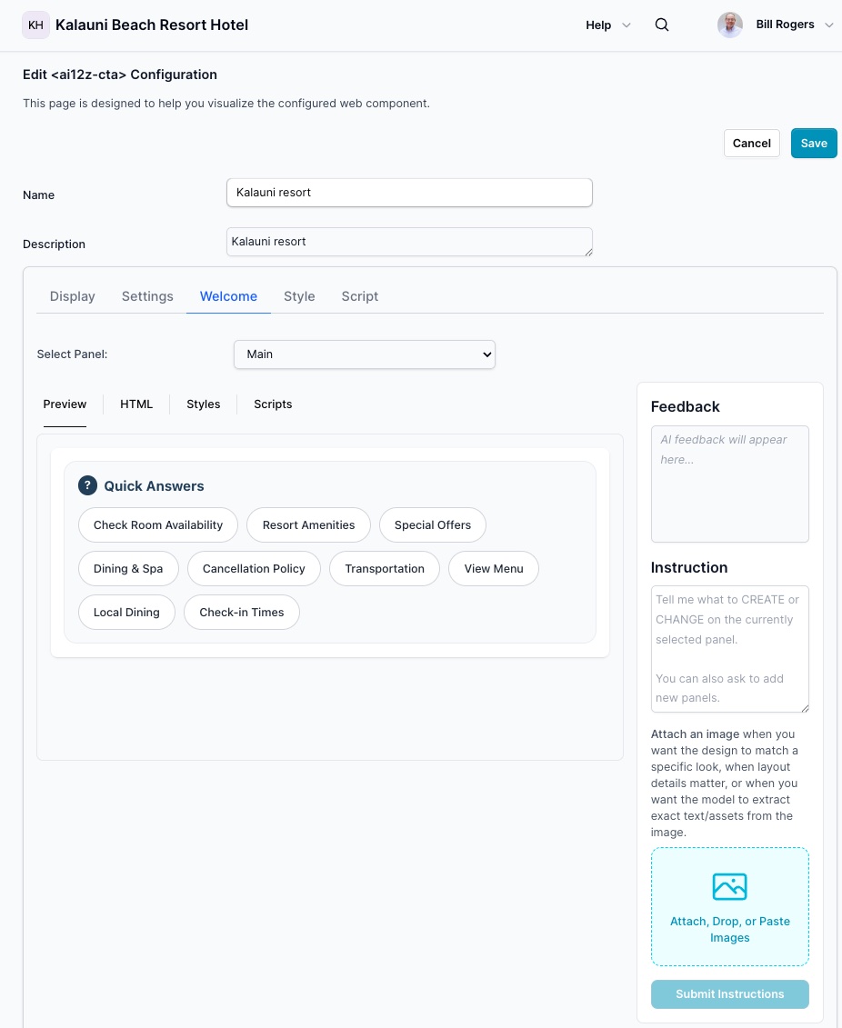 Vibe Code Welcome Screen